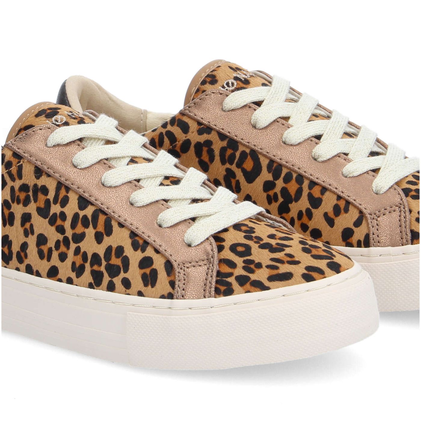 ARCADE SNEAK.PERFO W - PONY LEO/GLOW - BROWN/BRONZE